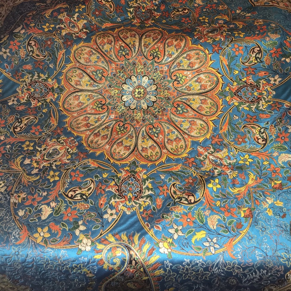 Silk handmade 7 colors termeh